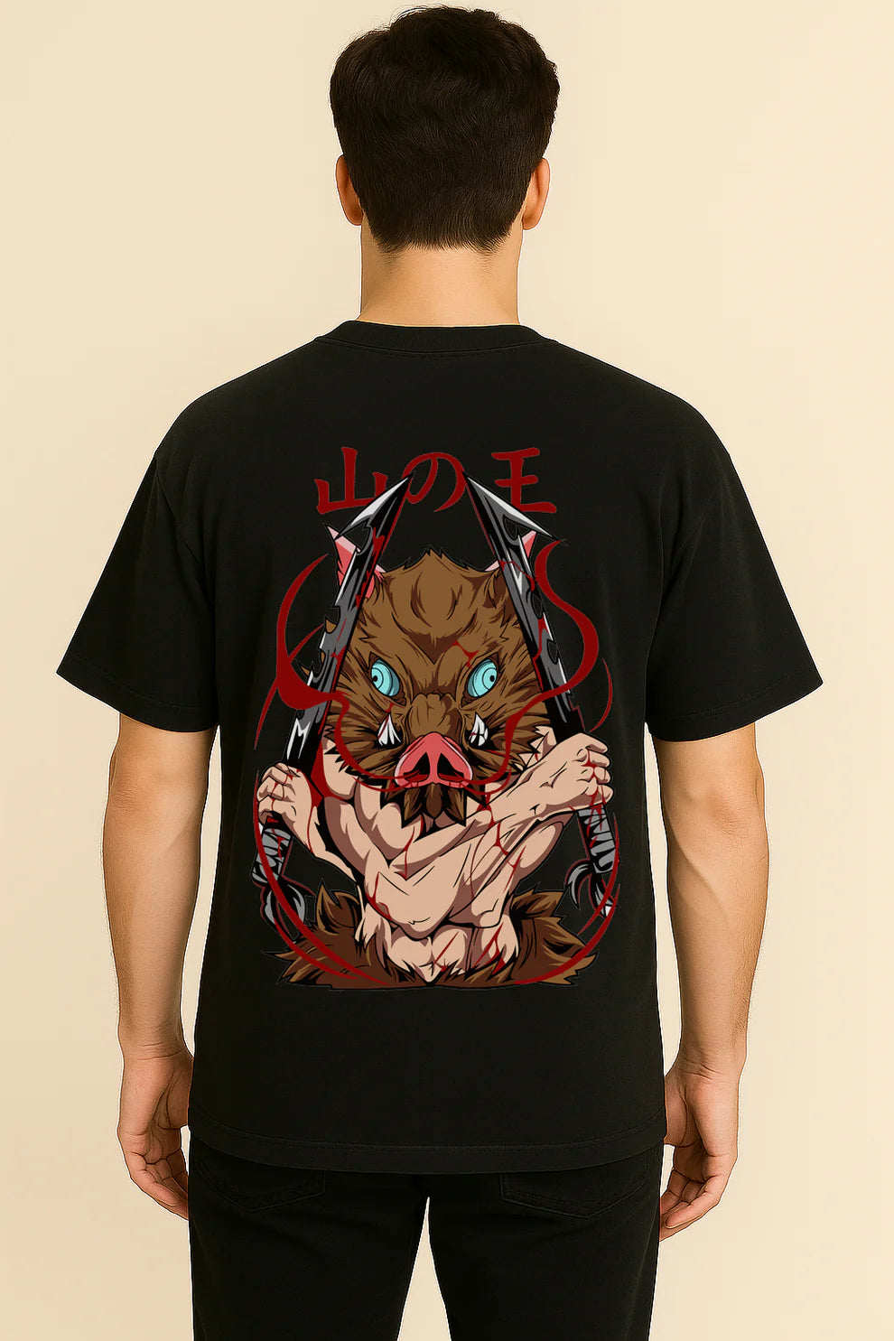 Demon Slayer Inosuke Oversized T-shirt