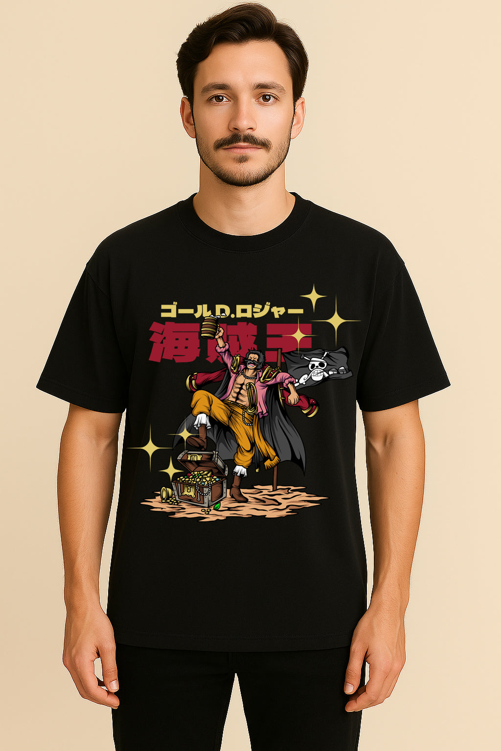 One Piece Pirate King Oversized T-shirt