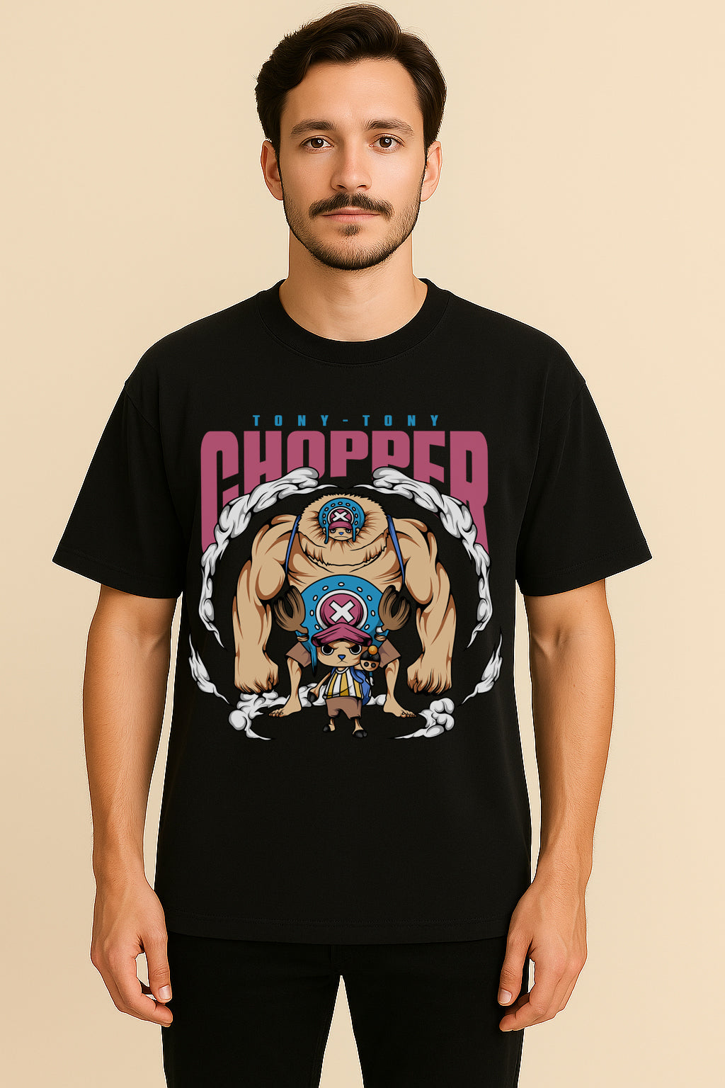 One Piece Chopper Oversized T-shirt