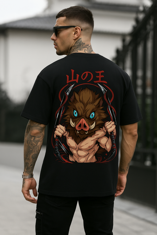 Demon Slayer Inosuke Oversized T-shirt