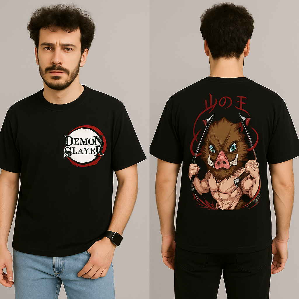 Demon Slayer Inosuke Oversized T-shirt