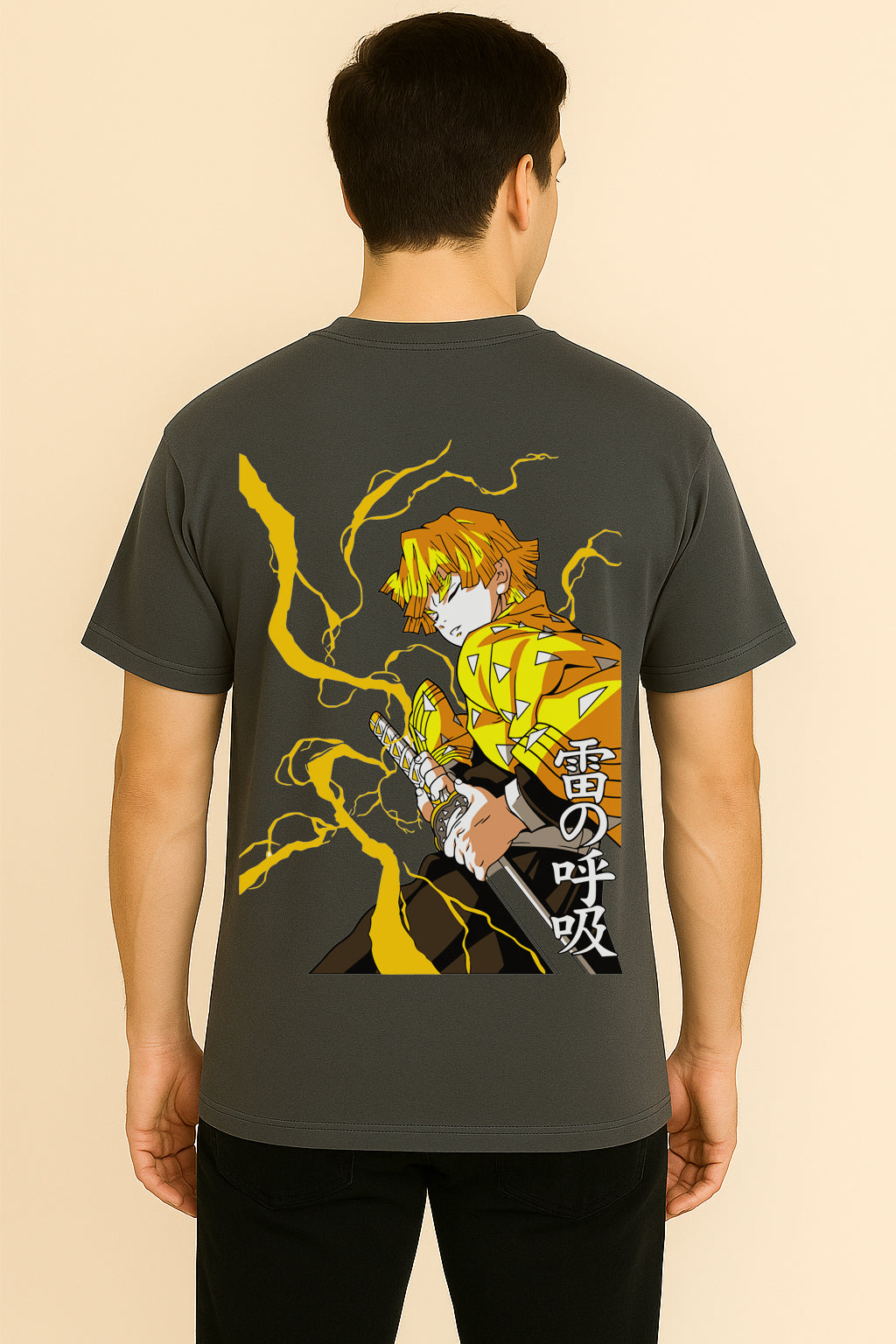 Demon Slayer Zenitsu Oversized T-shirt