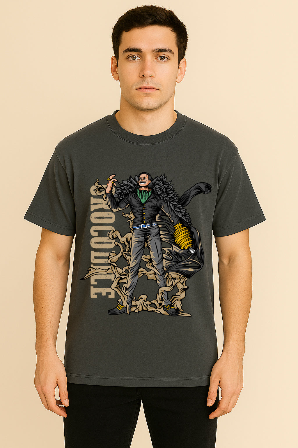 One Piece Sir Crocodile Oversized T-shirt