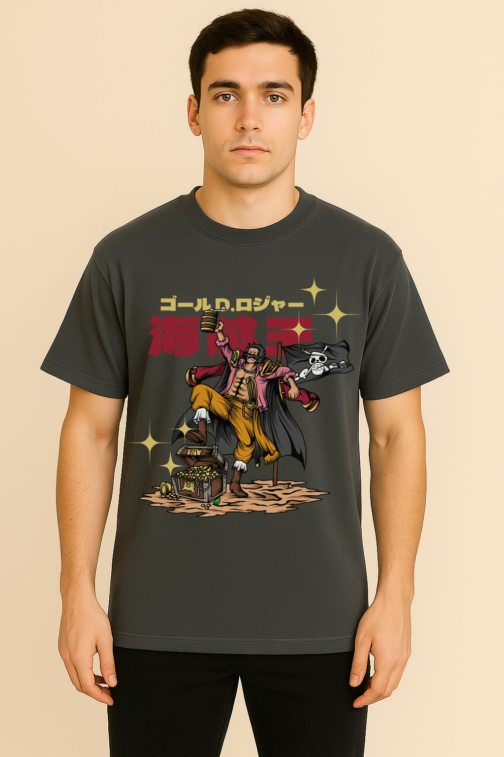 One Piece Pirate King Oversized T-shirt