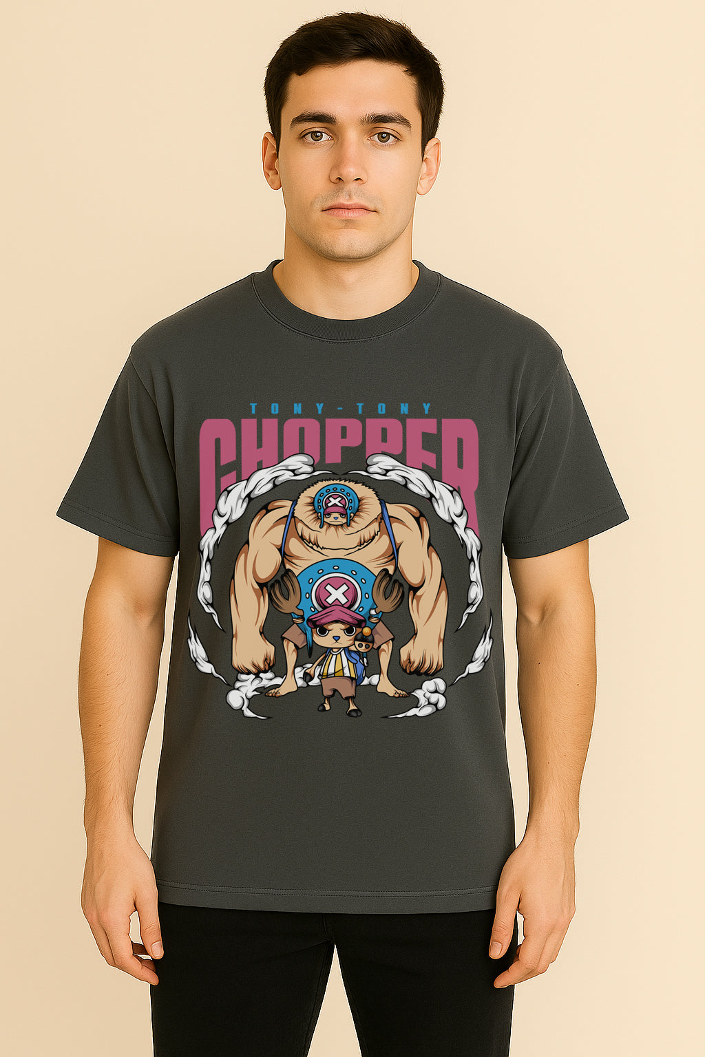 One Piece Chopper Oversized T-shirt