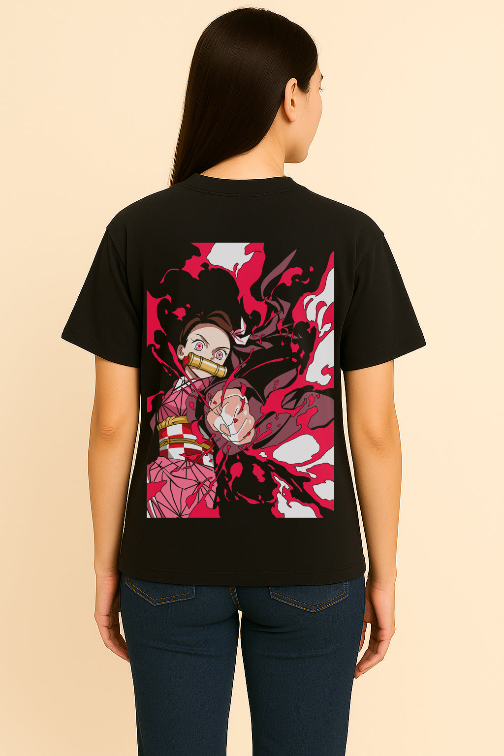 Demon Slayer Nezuko Oversized T-shirt