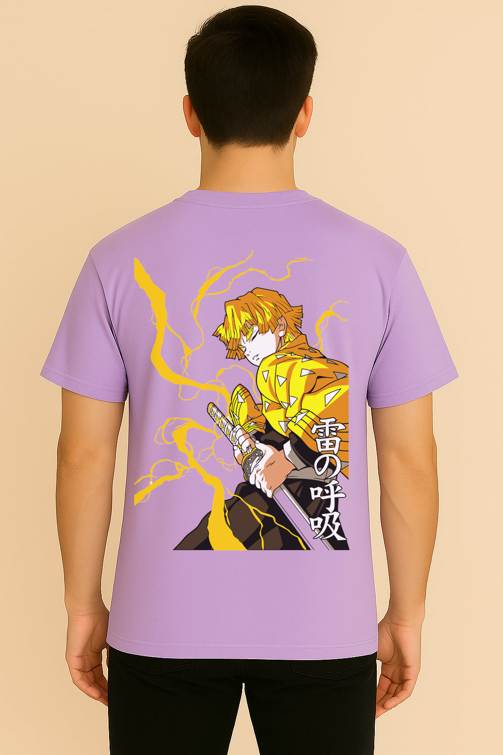Demon Slayer Zenitsu Oversized T-shirt