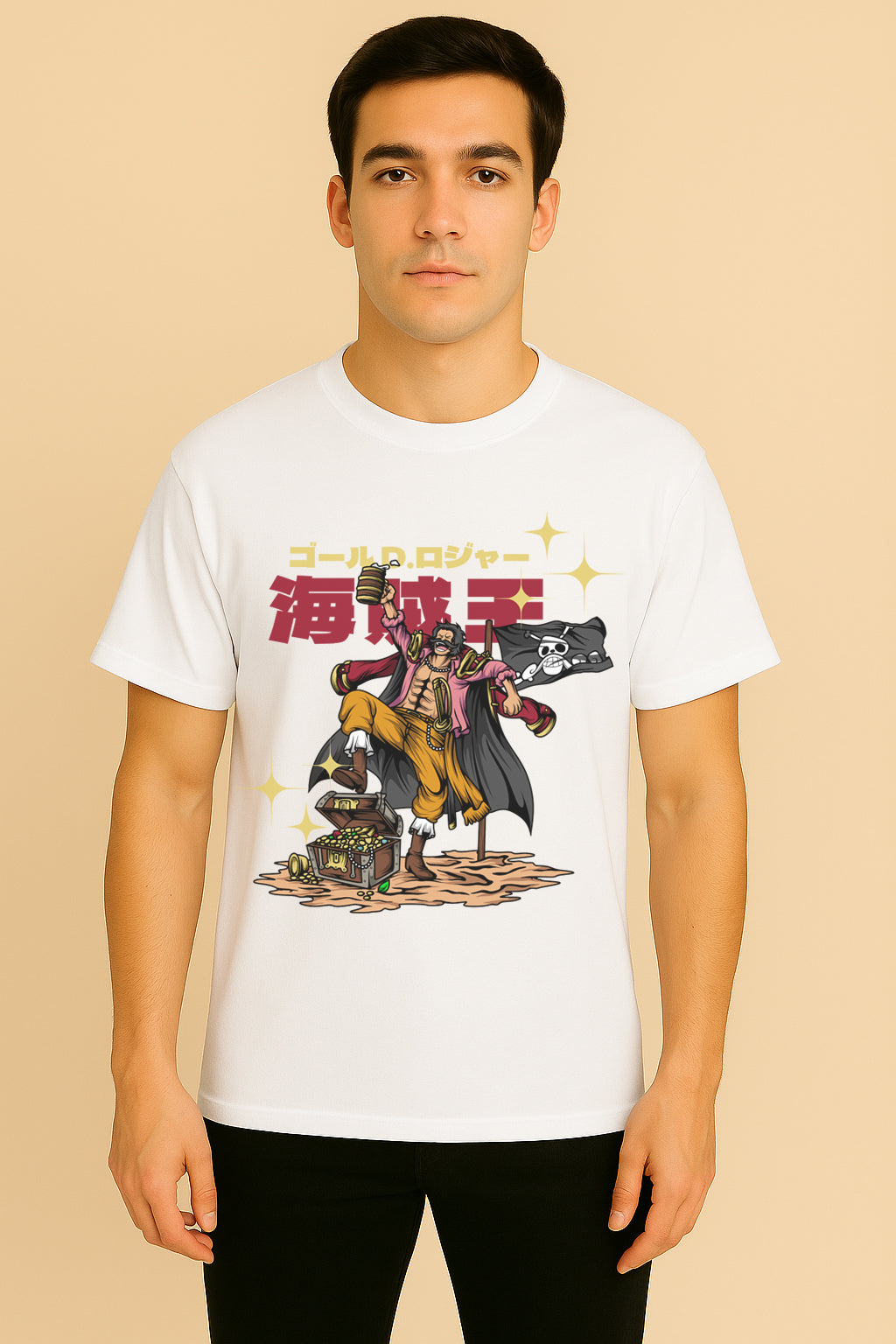 One Piece Pirate King Oversized T-shirt