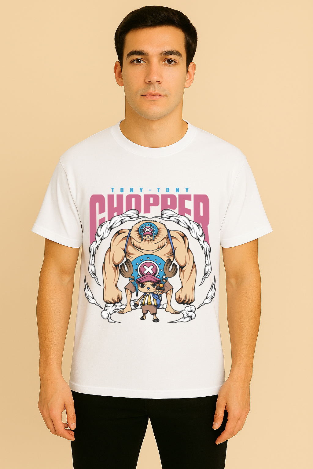 One Piece Chopper Oversized T-shirt
