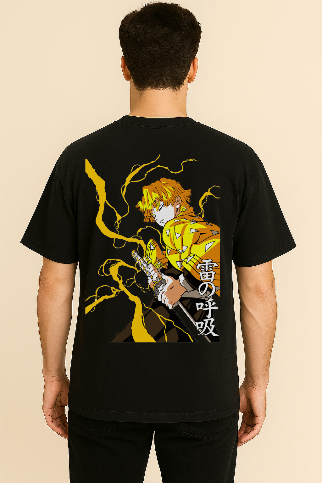 Demon Slayer Zenitsu Oversized T-shirt