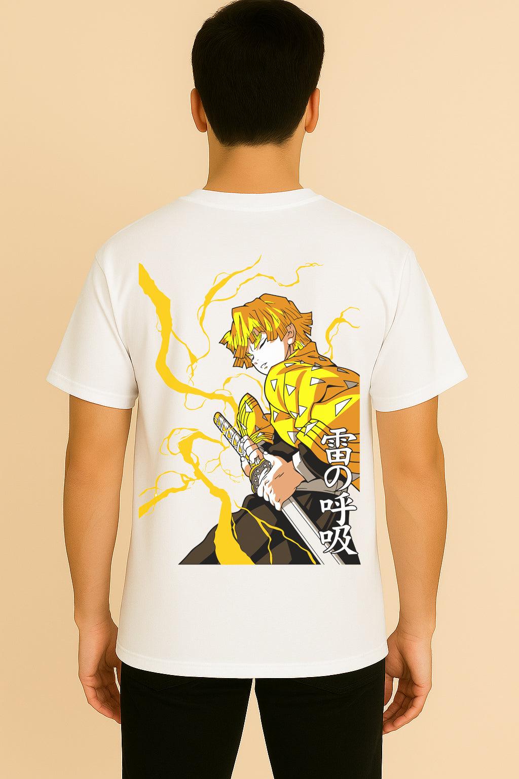 Demon Slayer Zenitsu Oversized T-shirt